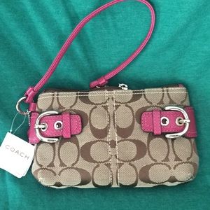 Coach wristlet